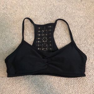 Black bikini top size small